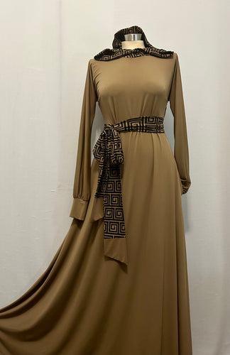 The Mocha Aline Dress
